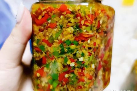 【辣椒酱的制作方法】自制辣椒酱，让你的菜肴更有味道