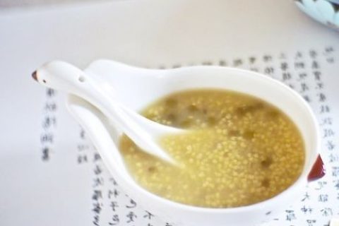 小米绿豆粥